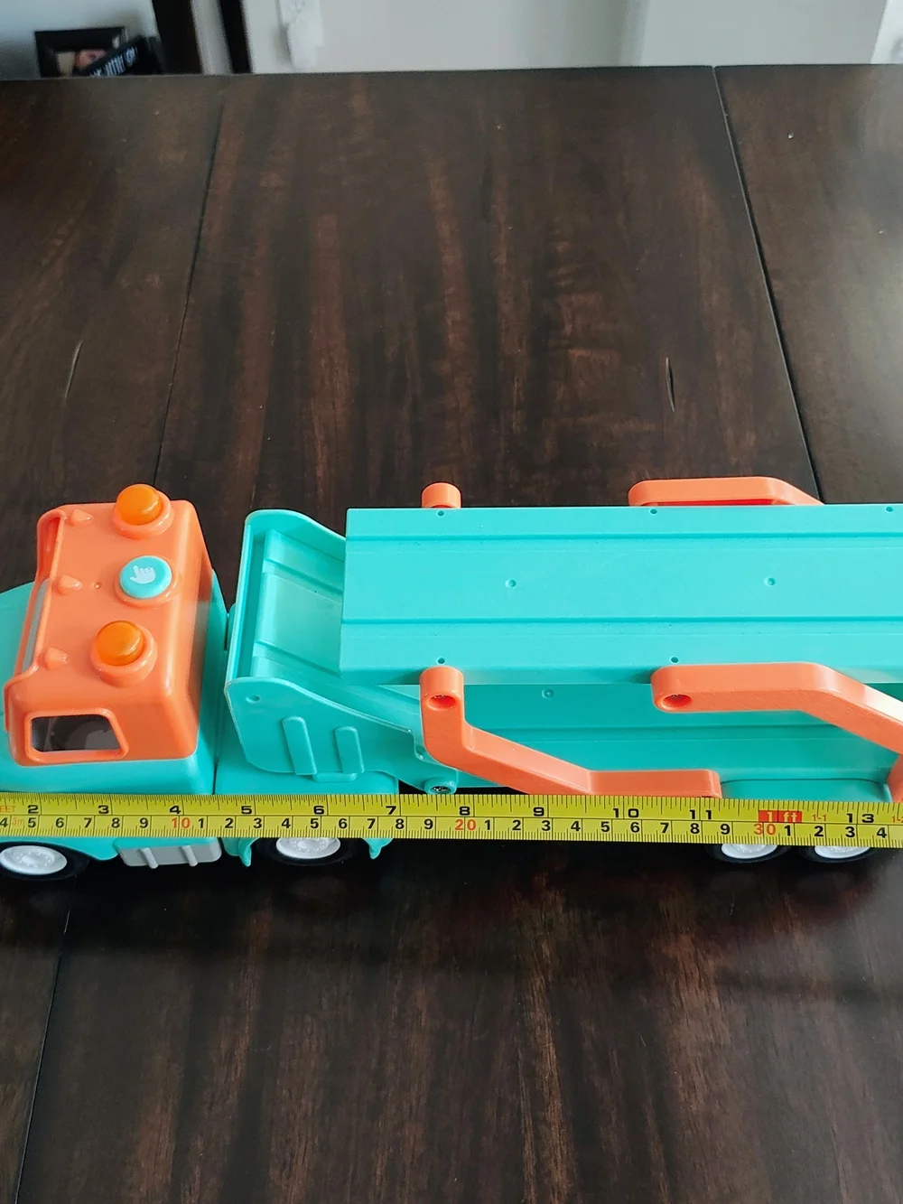 Toddler Dump Truck Toy - Aqua and Orange